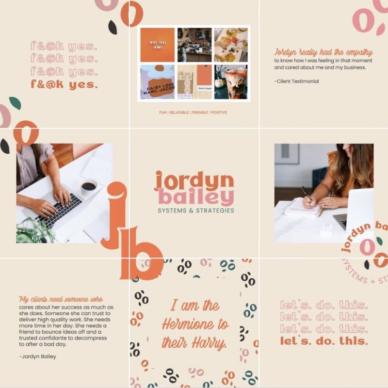 Jordyn Bailey Branding Instagram Launch